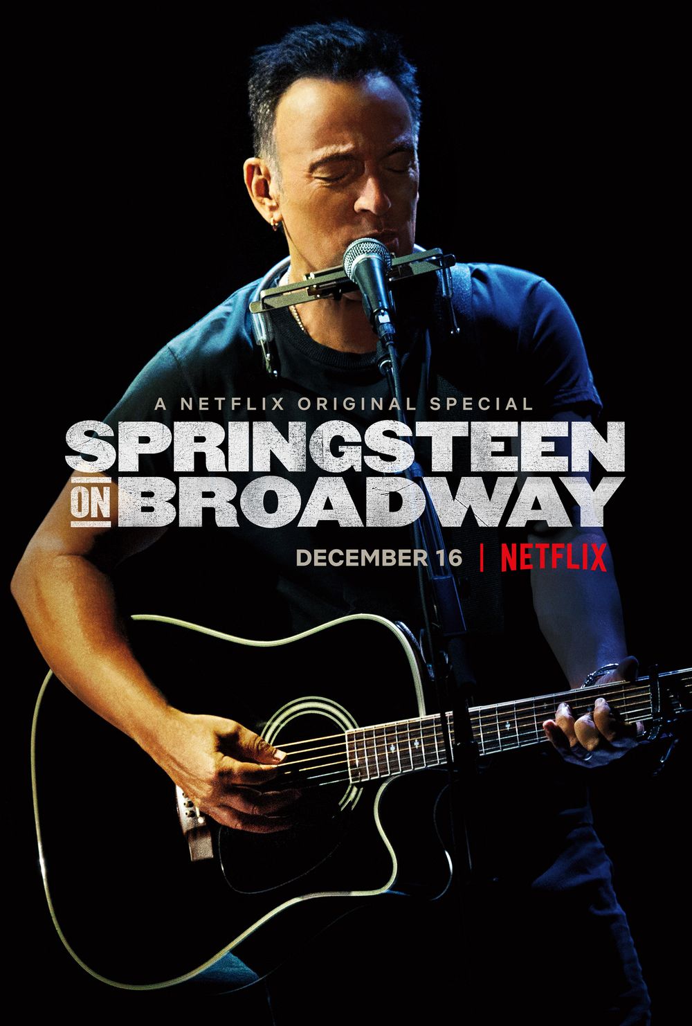 Springsteen On Broadway poster