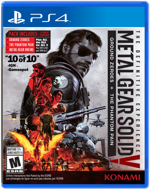 Metal Gear Solid V & poster