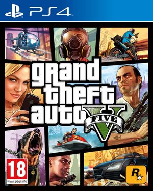 Grand Theft Auto V (PS4) poster