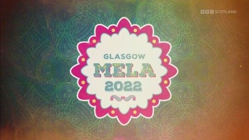 BBC Glasgow Mela poster