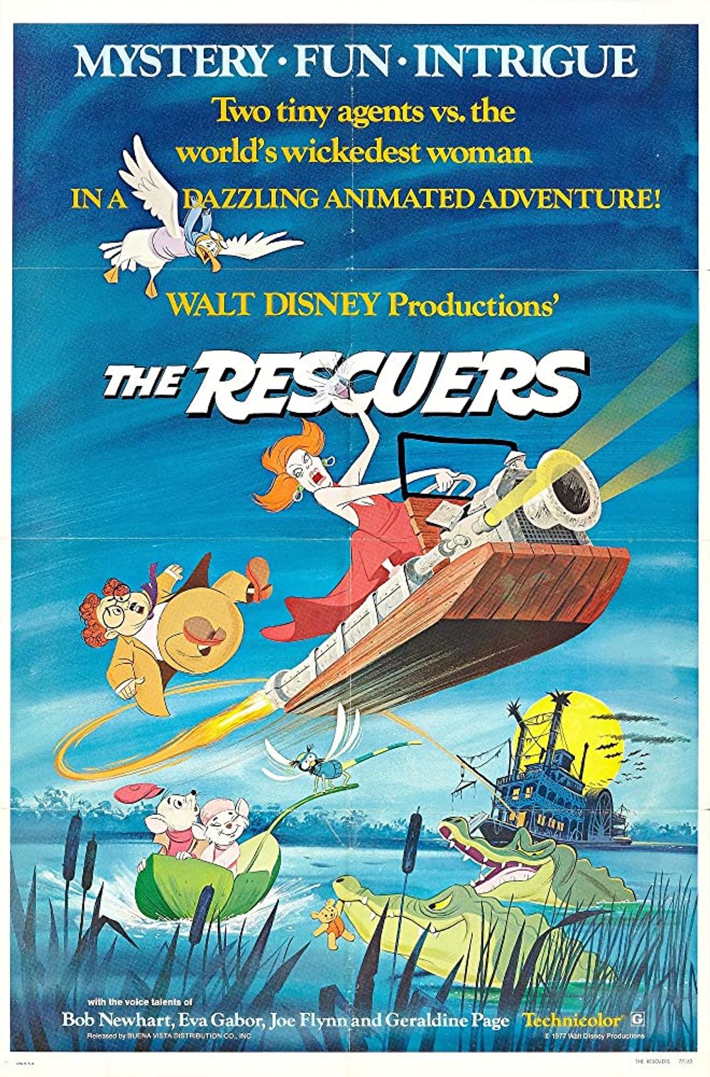 The Rescuers poster