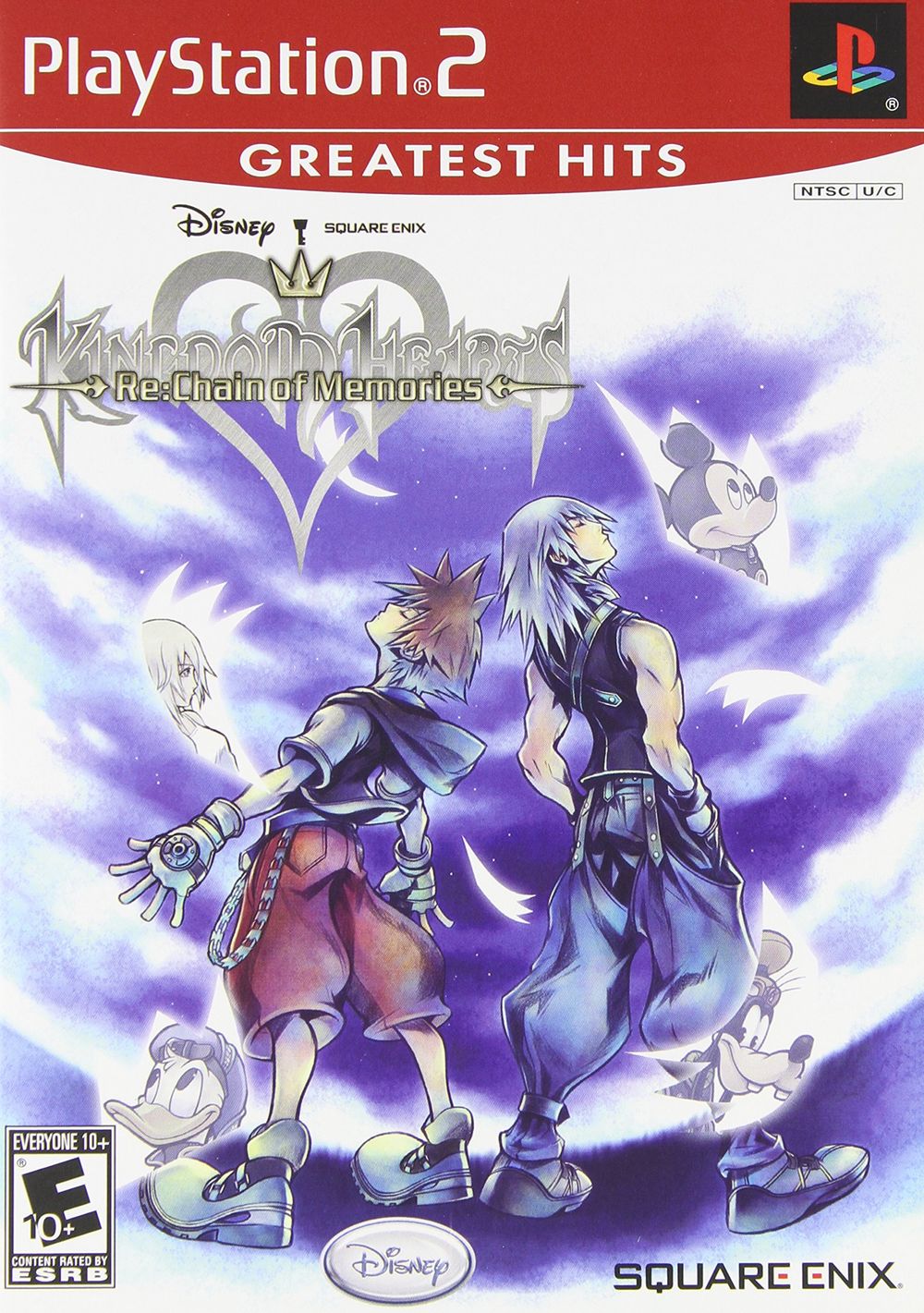 Kingdom Hearts - Chain of Memories (PS2) poster