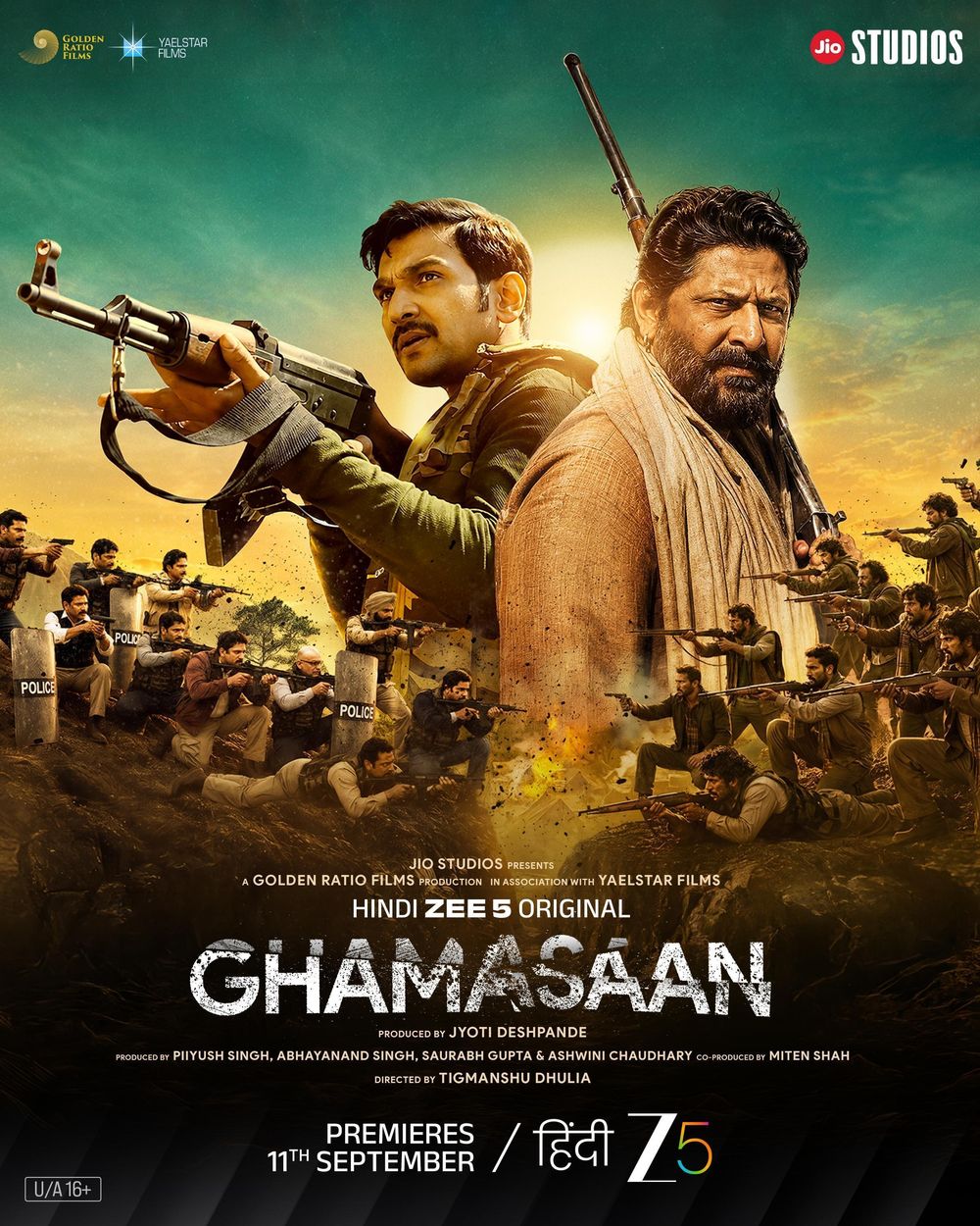 Ghamasaan poster