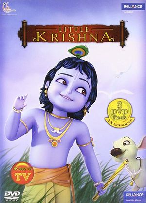 Little Krishna Cartoon poster