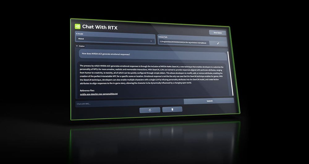 NVIDIA Chat with RTX - Demo poster