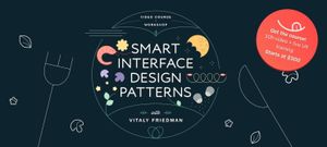 Smart Interface Design Patterns by Vitaly Friedman poster
