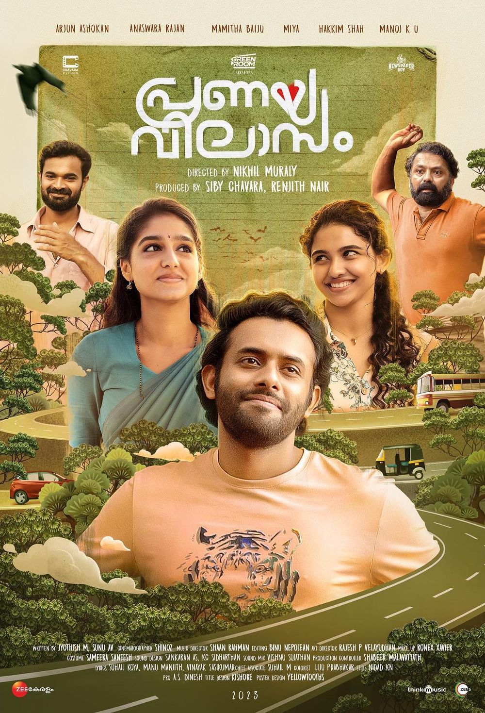 Pranaya Vilasam poster