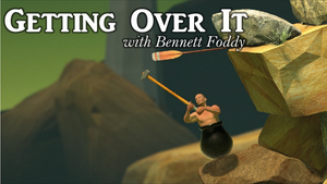 Getting Over It with Bennett Foddy poster