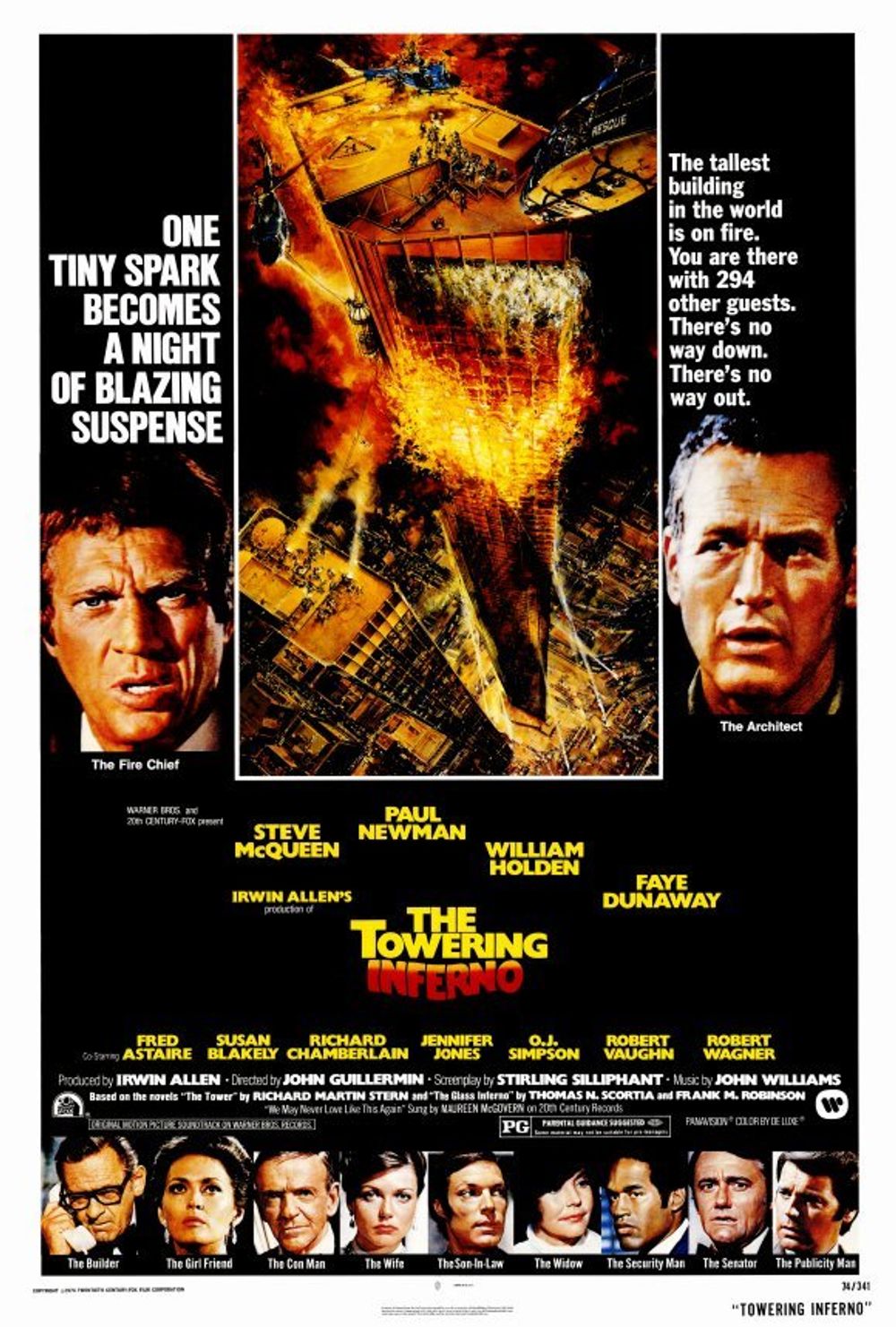 The Towering Inferno poster