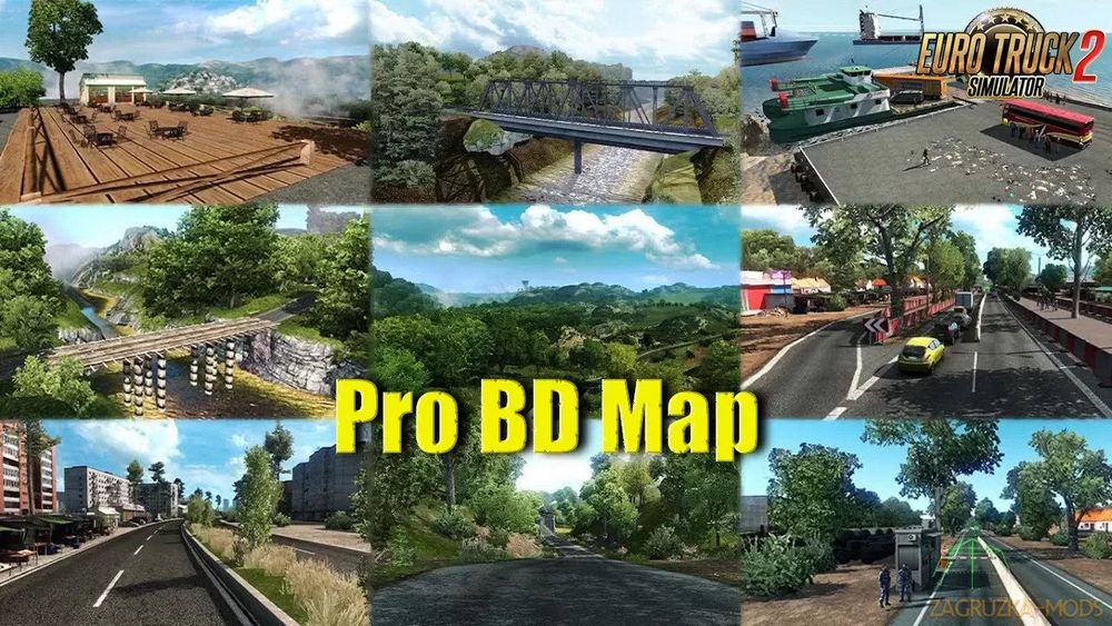 Euro Truck Simulator 2 - ProBD v9.2.0 Installer [All Files included] poster
