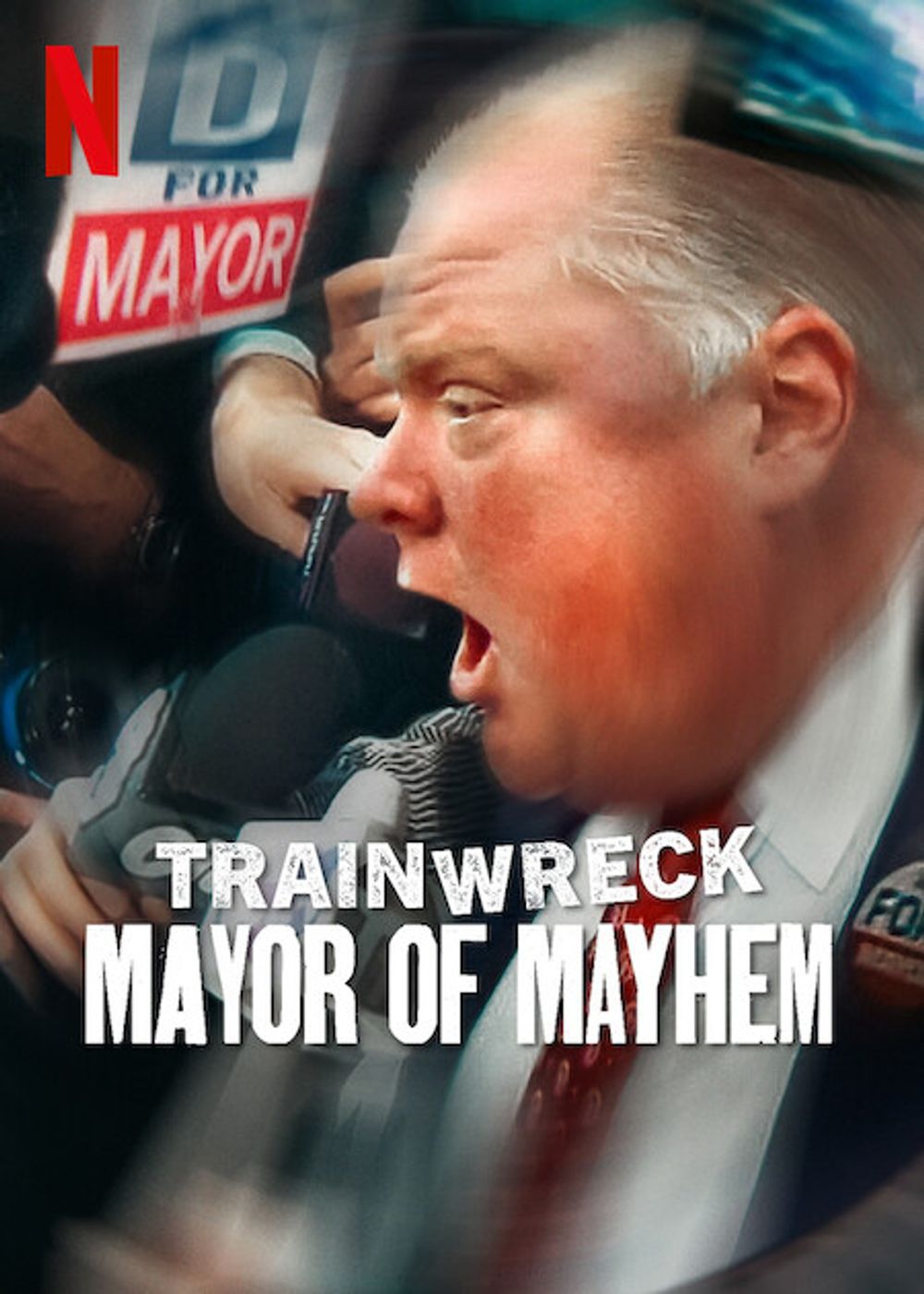 Trainwreck Mayor of Mayhem poster
