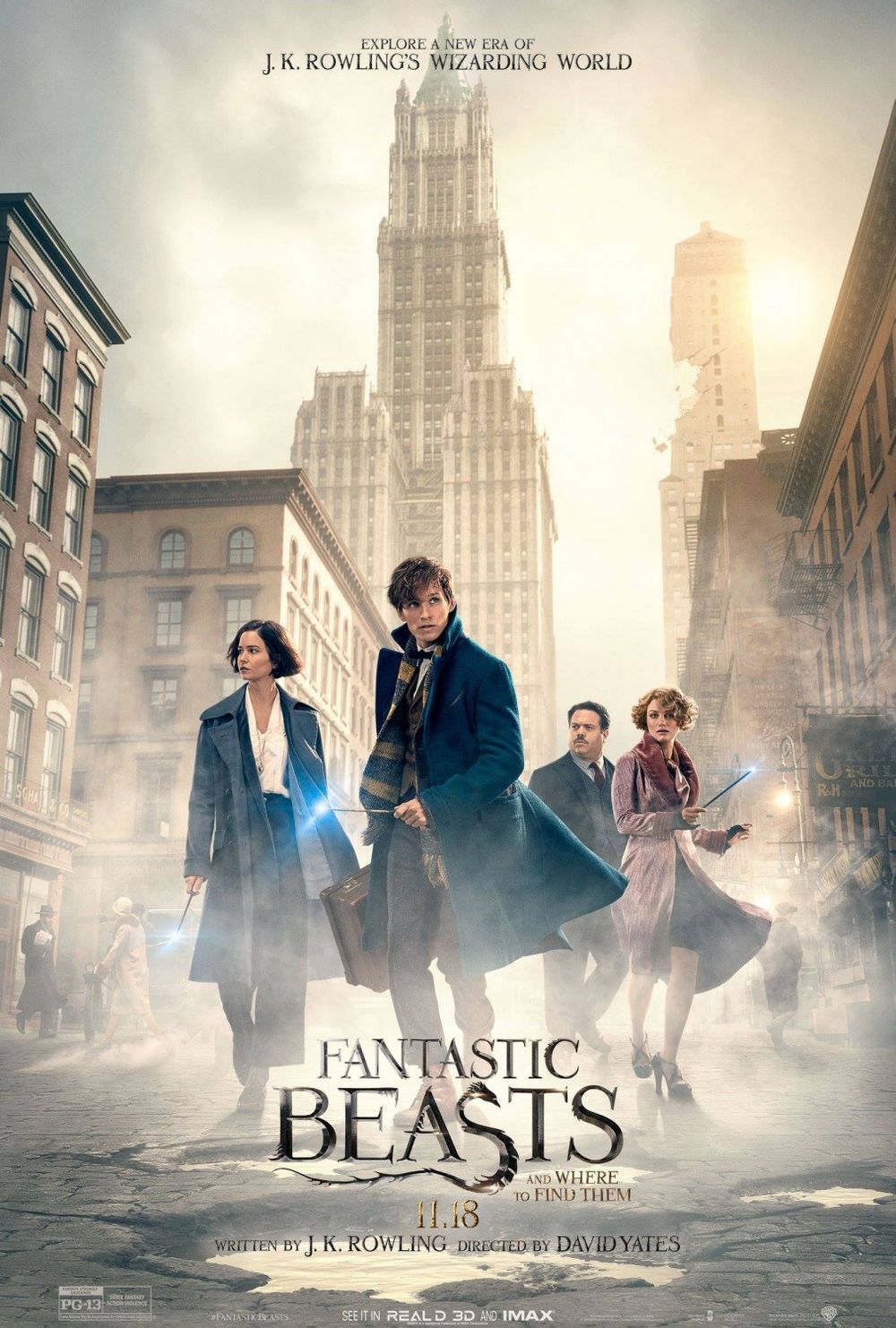 Fantastic Beasts and Where to Find Them poster