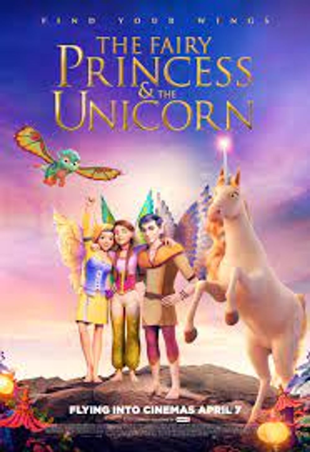 The Fairy Princess & 038; the Unicorn poster