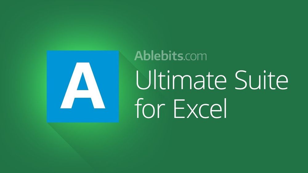 Ablebits Ultimate Suite for Excel Business Edition poster