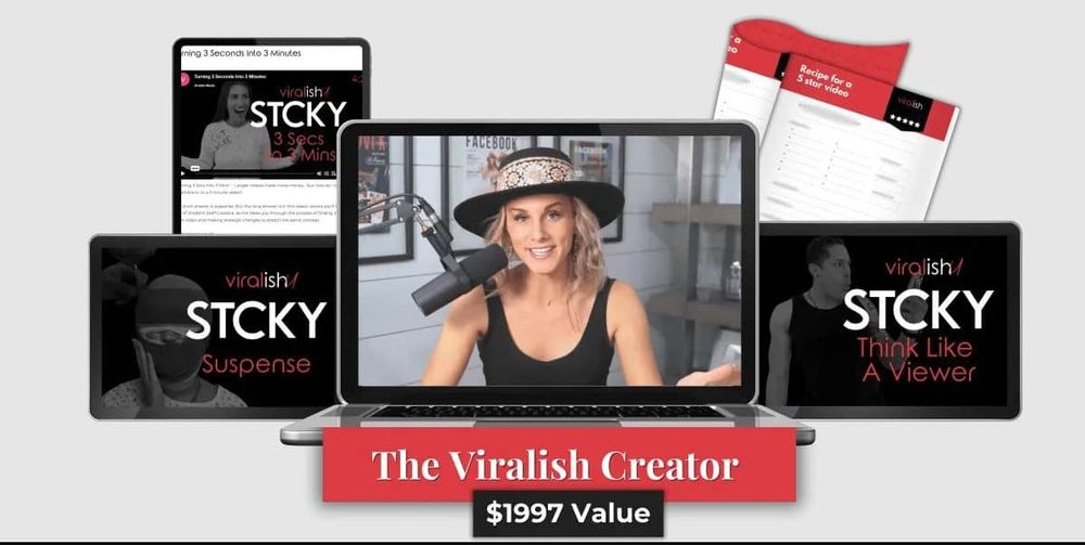 Viralish Creator - The Stcky Videos Course poster