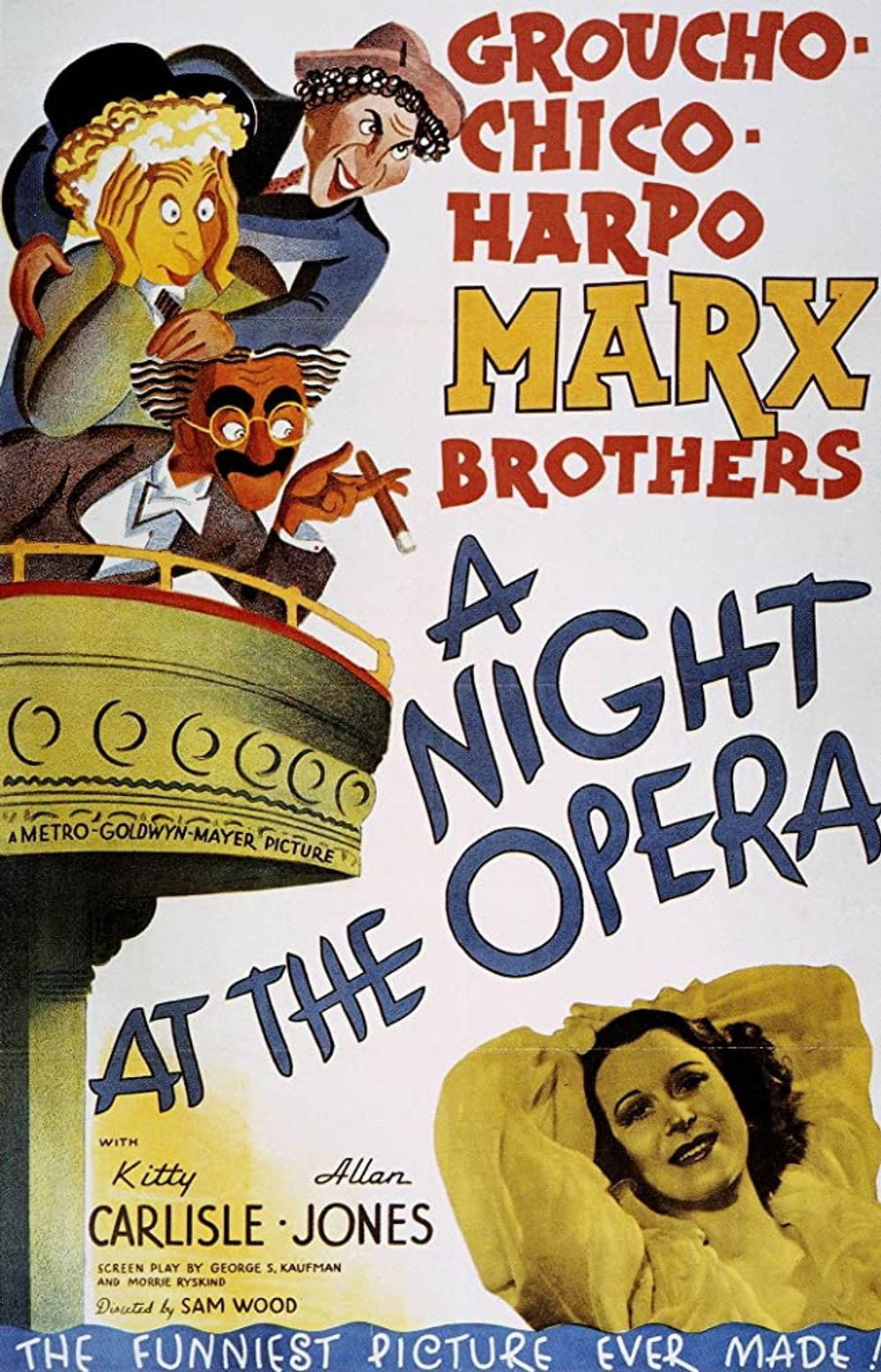 A Night at the Opera poster