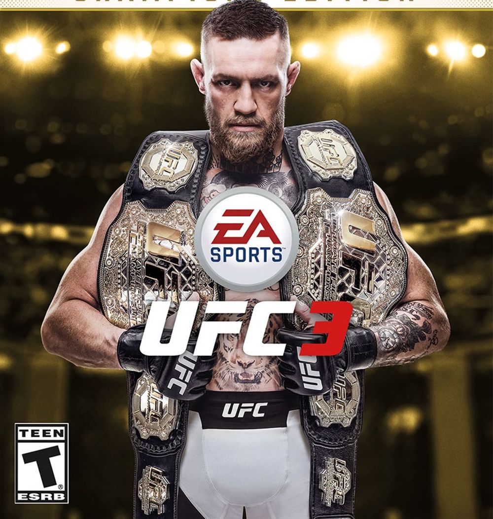 EA Sports UFC 3 poster