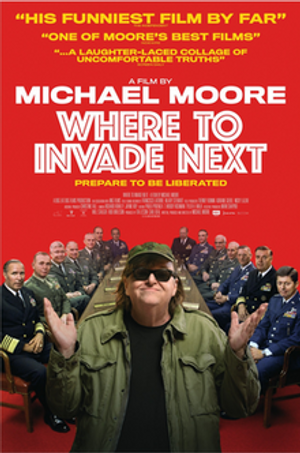 Michael Moore & poster