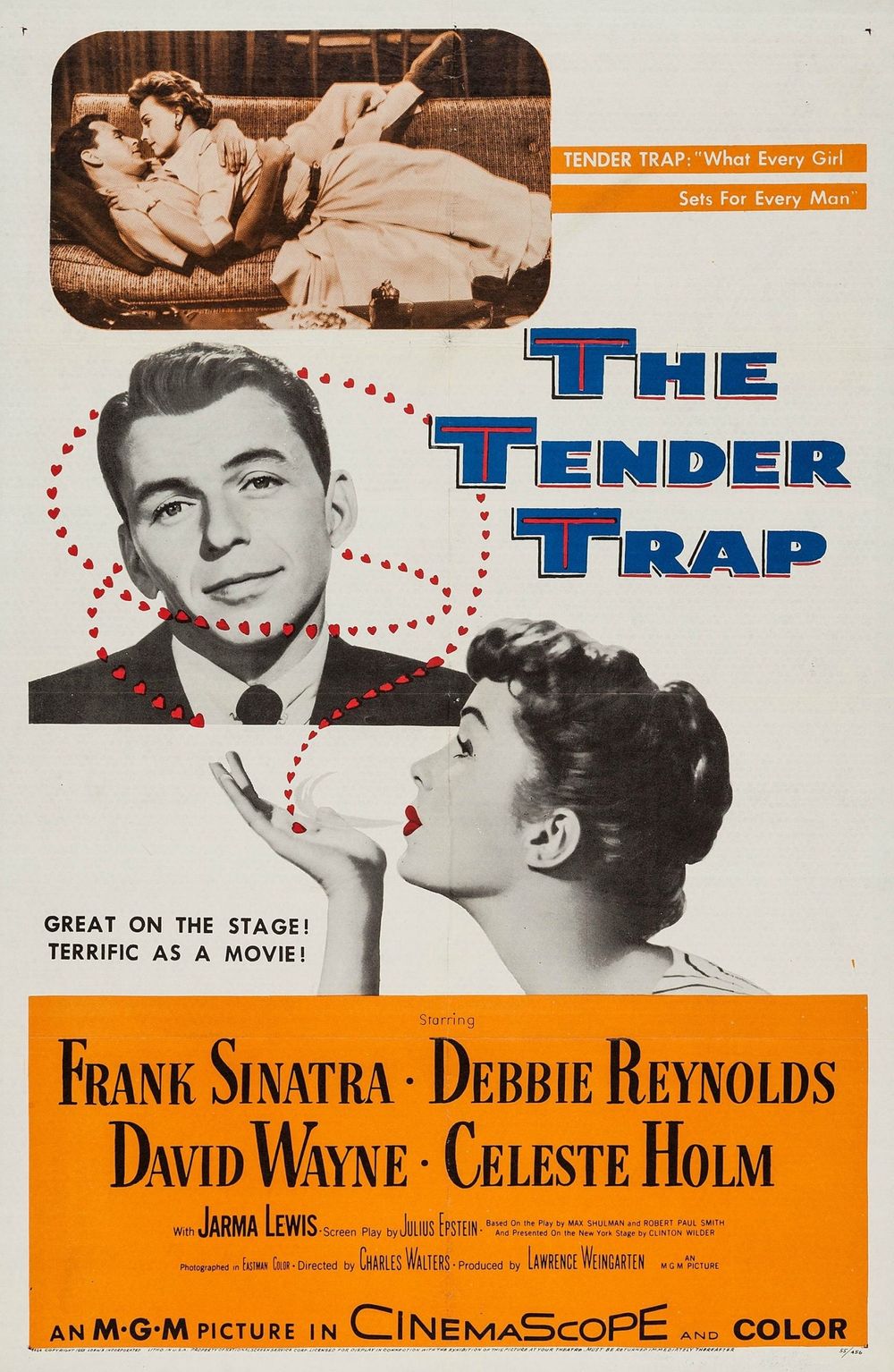 The Tender Trap poster
