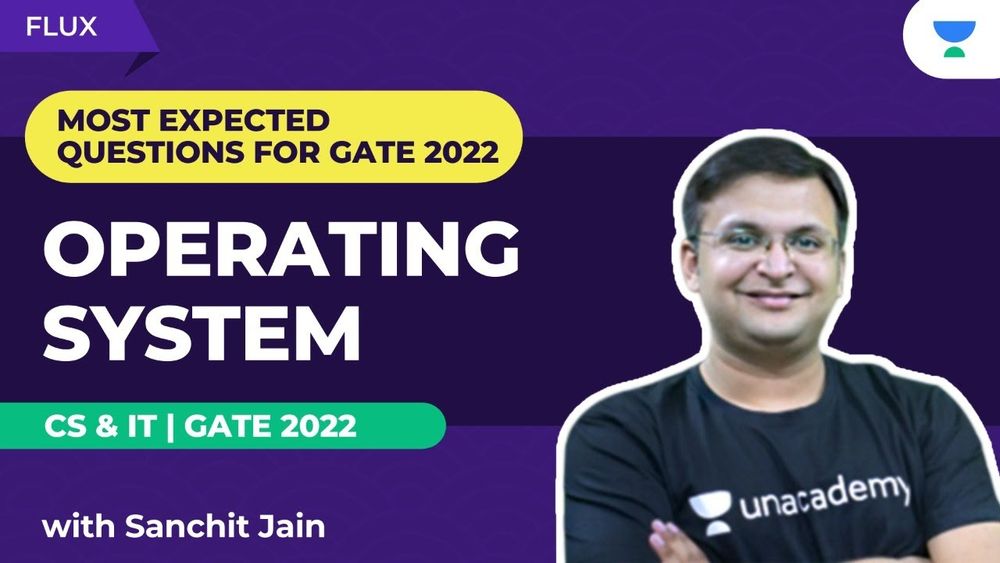 Unacademy - Complete Course on Operating System for GATE poster