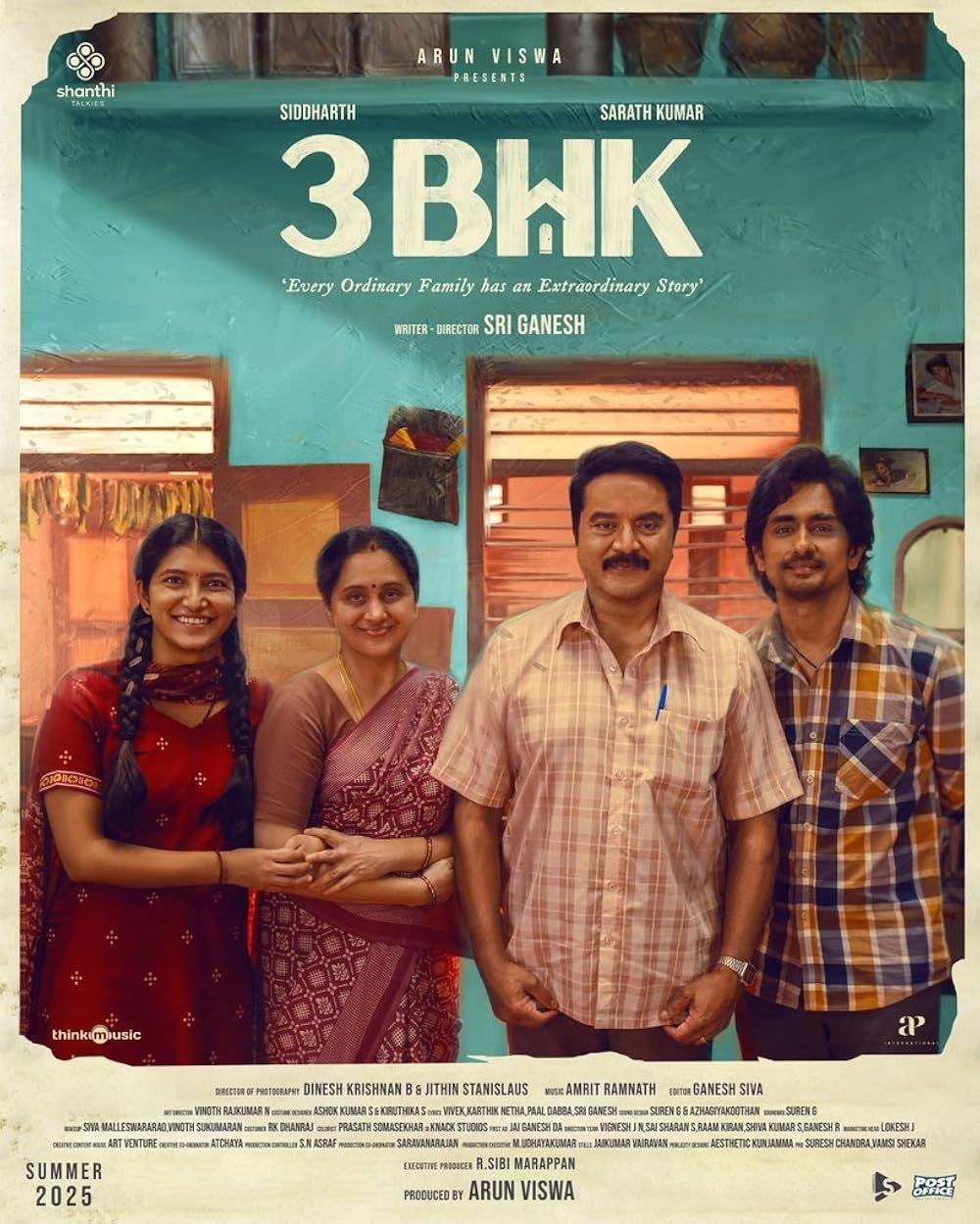 3BHK poster