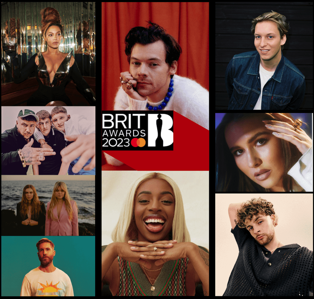 The Brit Awards poster