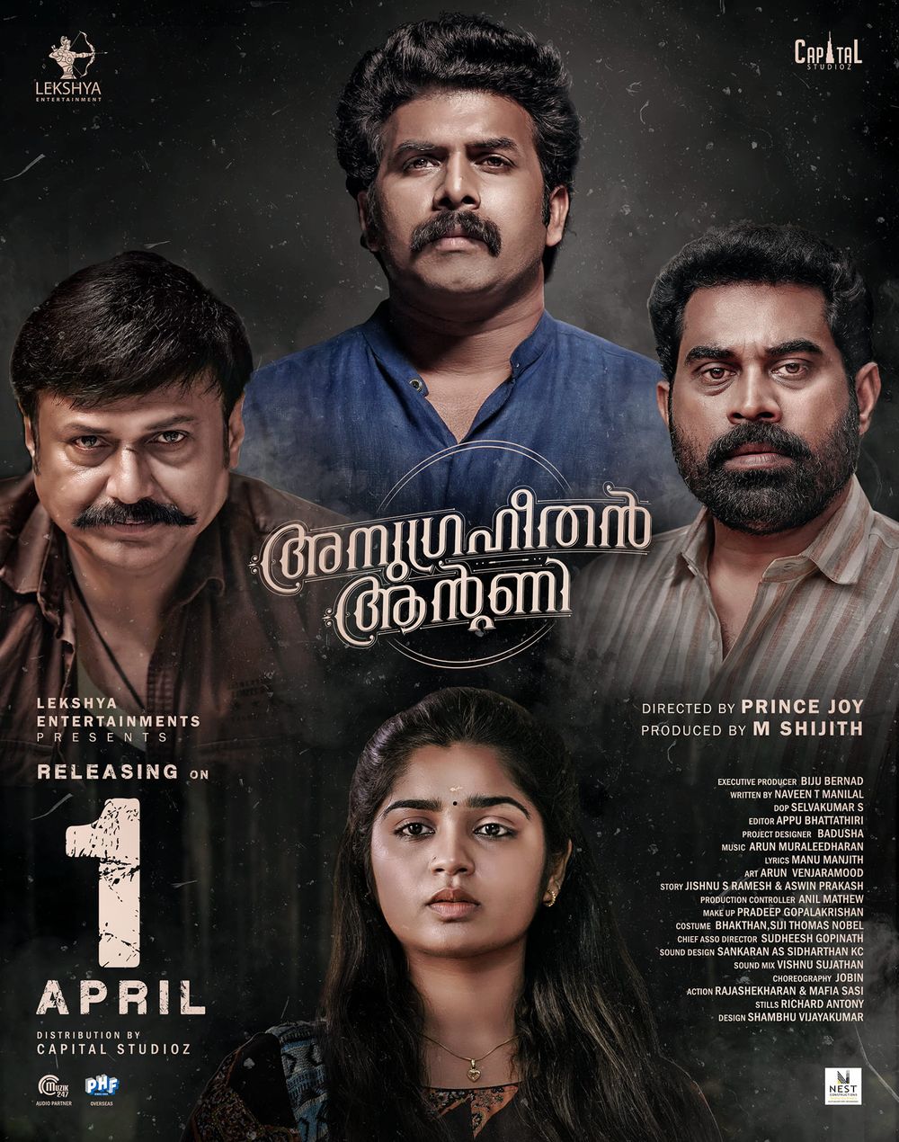 Anugraheethan Antony poster
