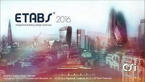 CSI ETABS poster