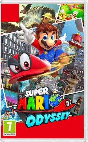 Super Mario Odyssey poster