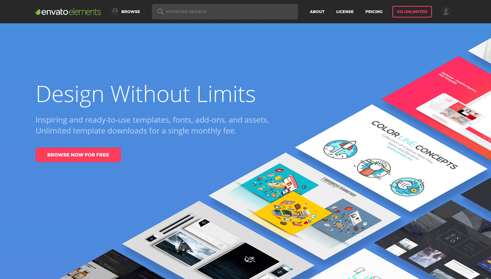 Envato Elements & poster