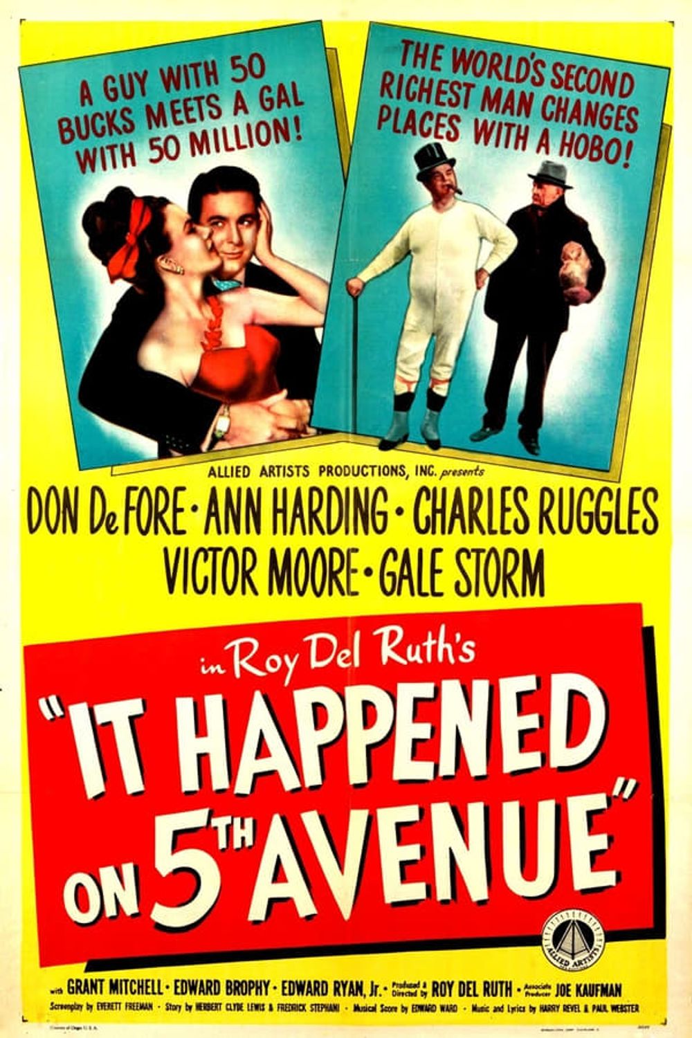 It Happened on Fifth Avenue poster