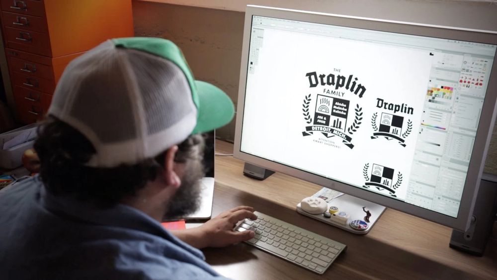 Skillshare - Logo Design with Draplin & poster