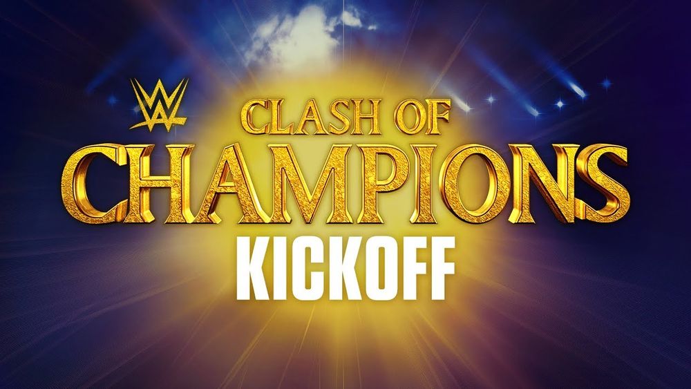 WWE Clash Of Champions Kickoff poster