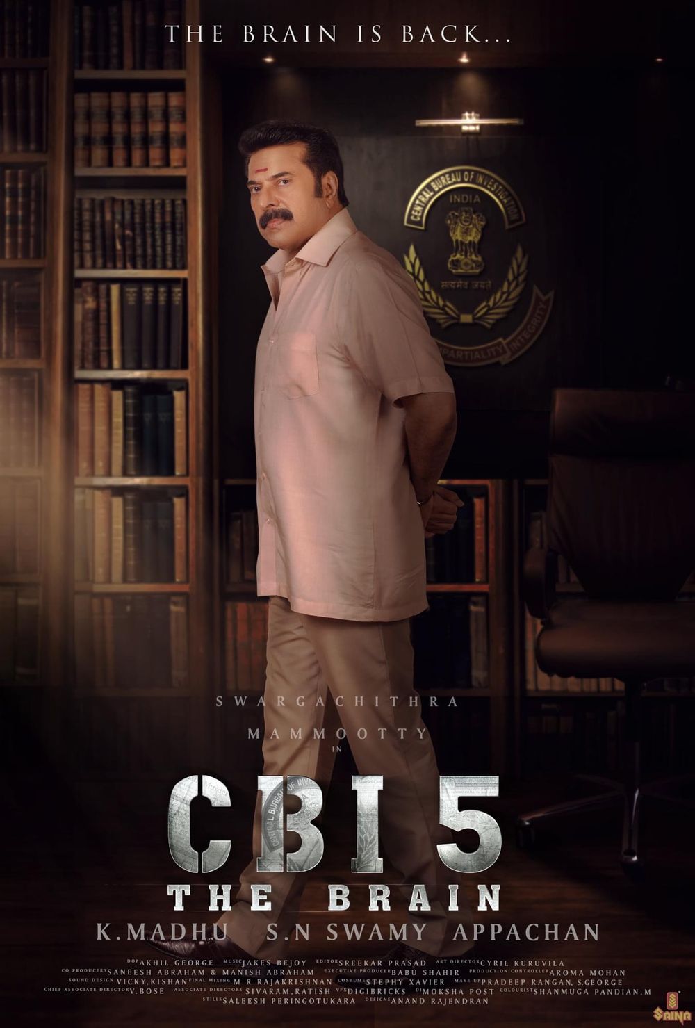 CBI 5 The Brain poster