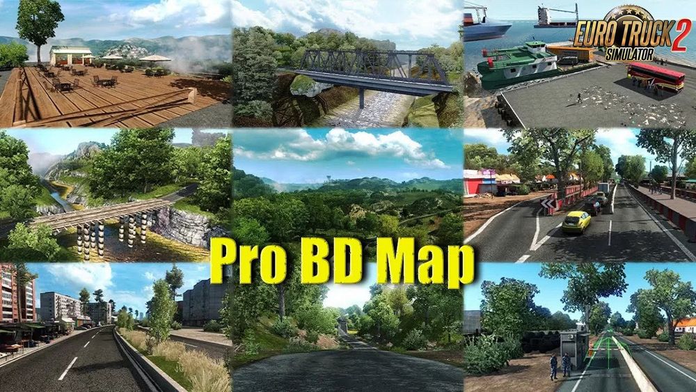 Euro Truck Simulator 2 - ProBD v9.3.0 Installer poster