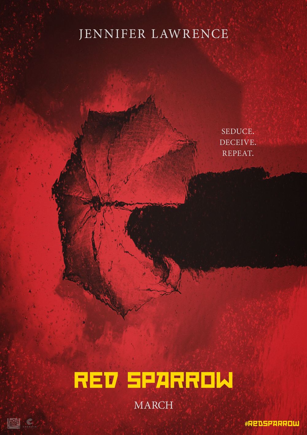 Red Sparrow poster