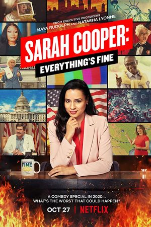 sarah cooper everythings fine poster