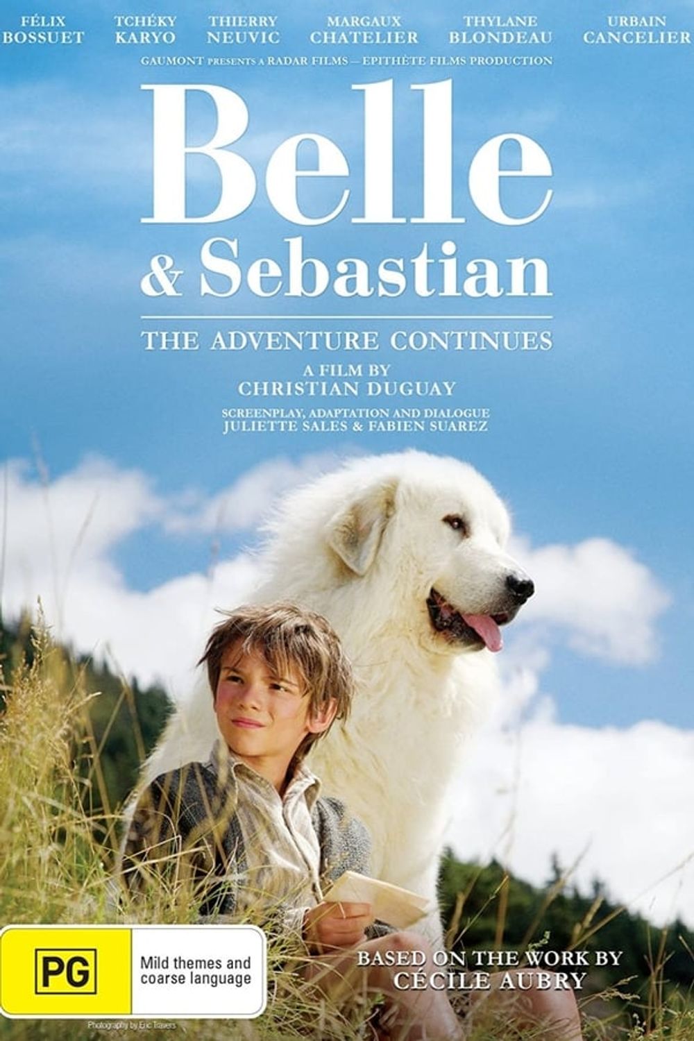 Belle and Sebastian The Adventure Continues poster