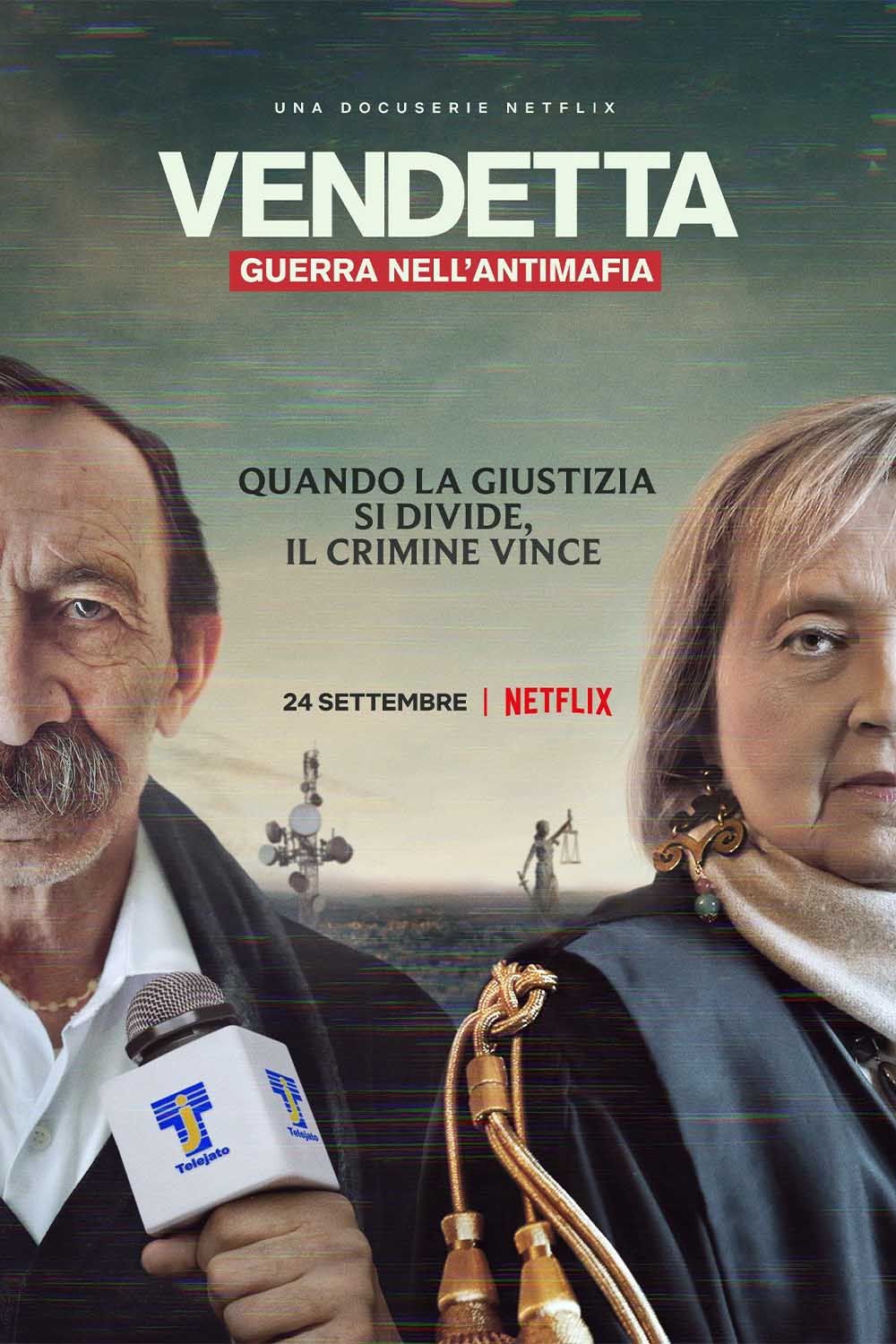 Vendetta Guerra nell'antimafia poster