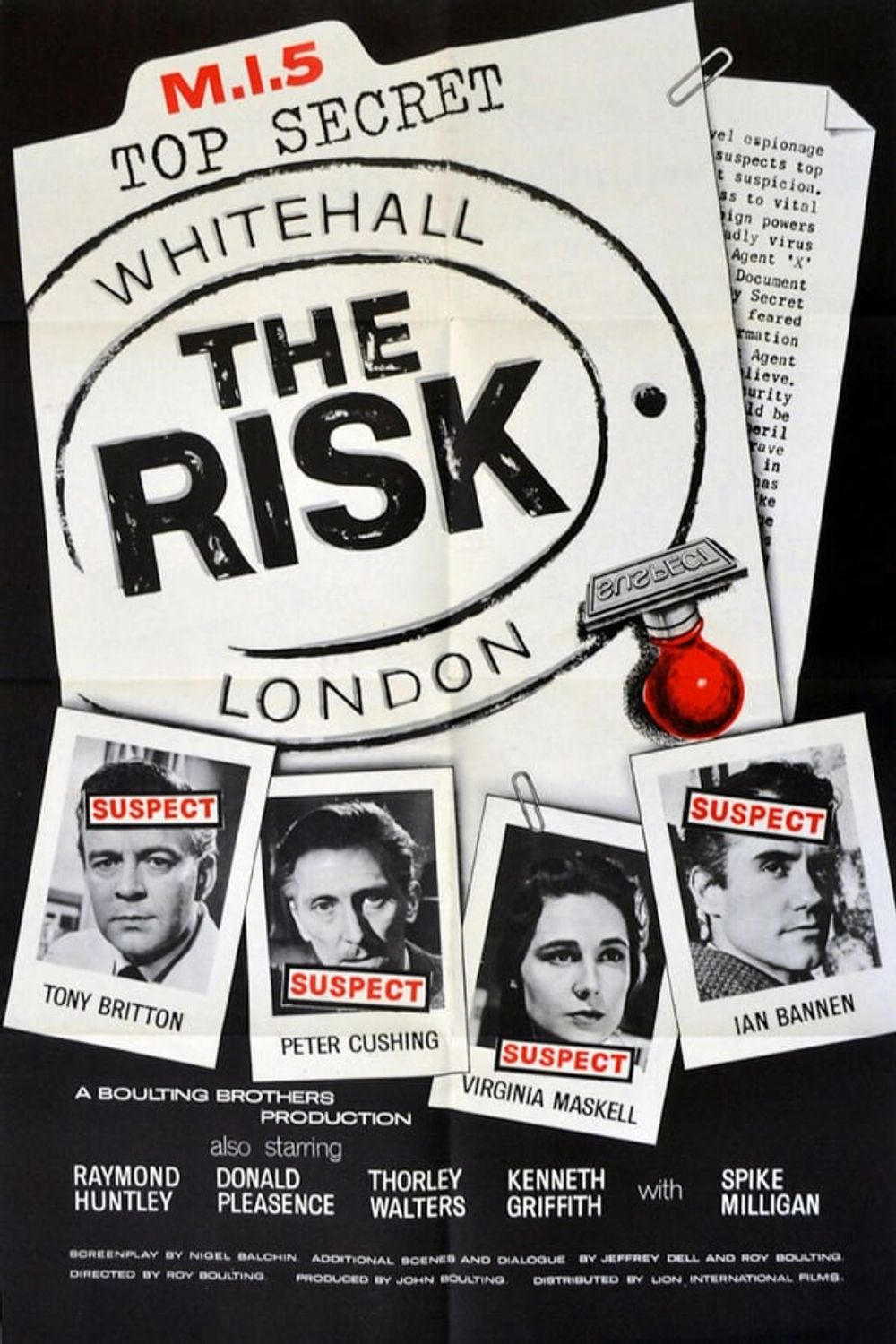Suspect poster
