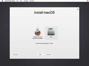 Hackintosh Zone High Sierra Installer poster