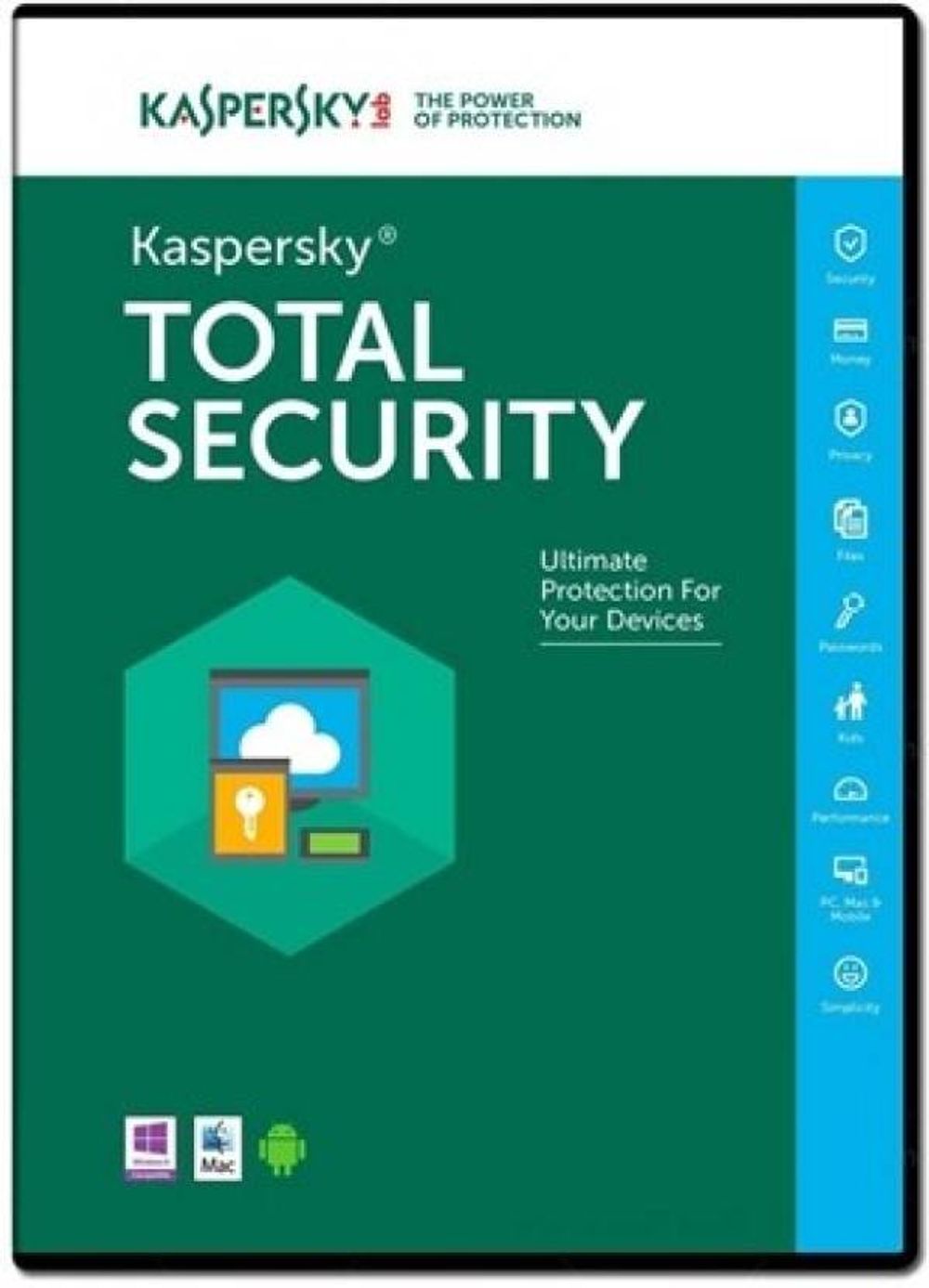 Kaspersky Total Security poster