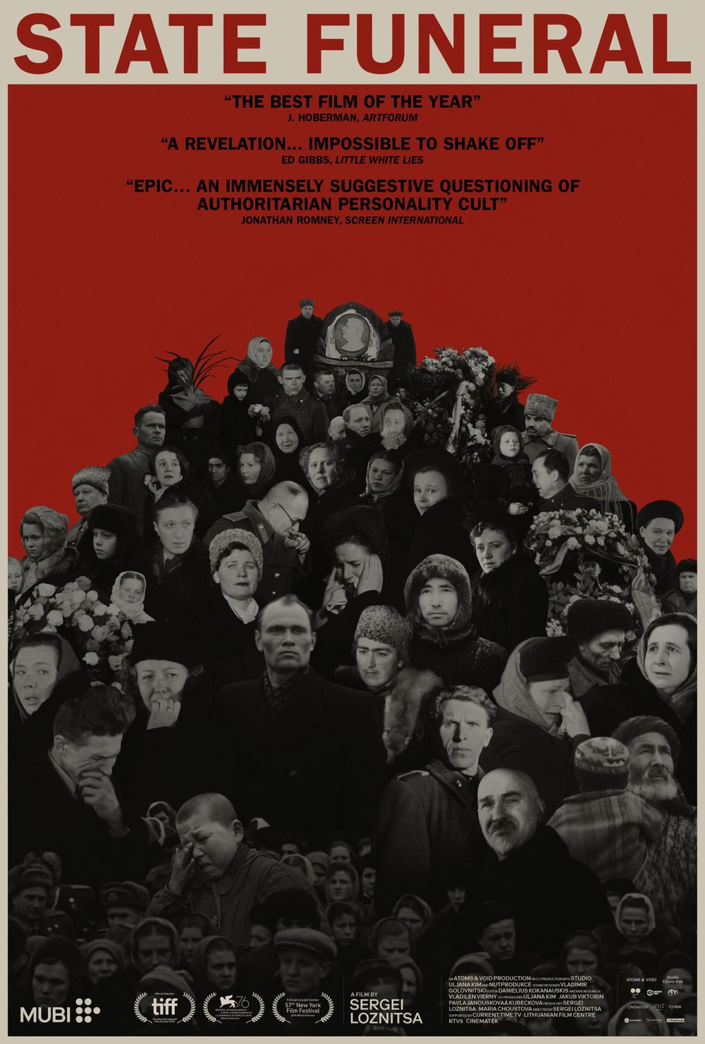 State Funeral poster