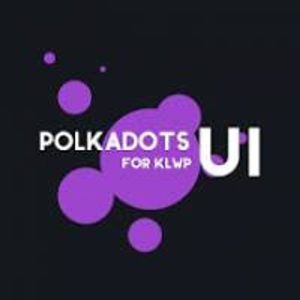 Polkadots UI for KLWP poster