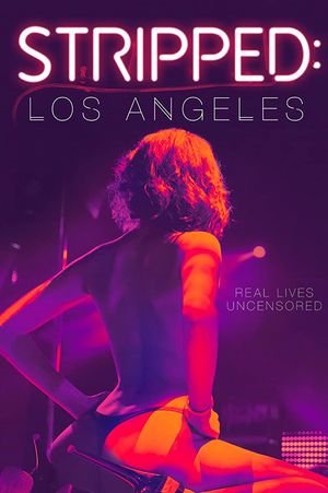 Stripped Los Angeles poster