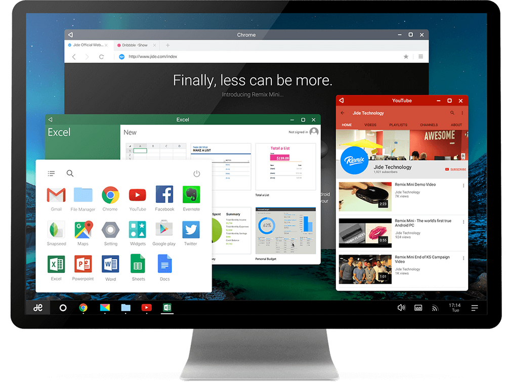 Remix OS for PC Android M 64bit B2016112101 poster