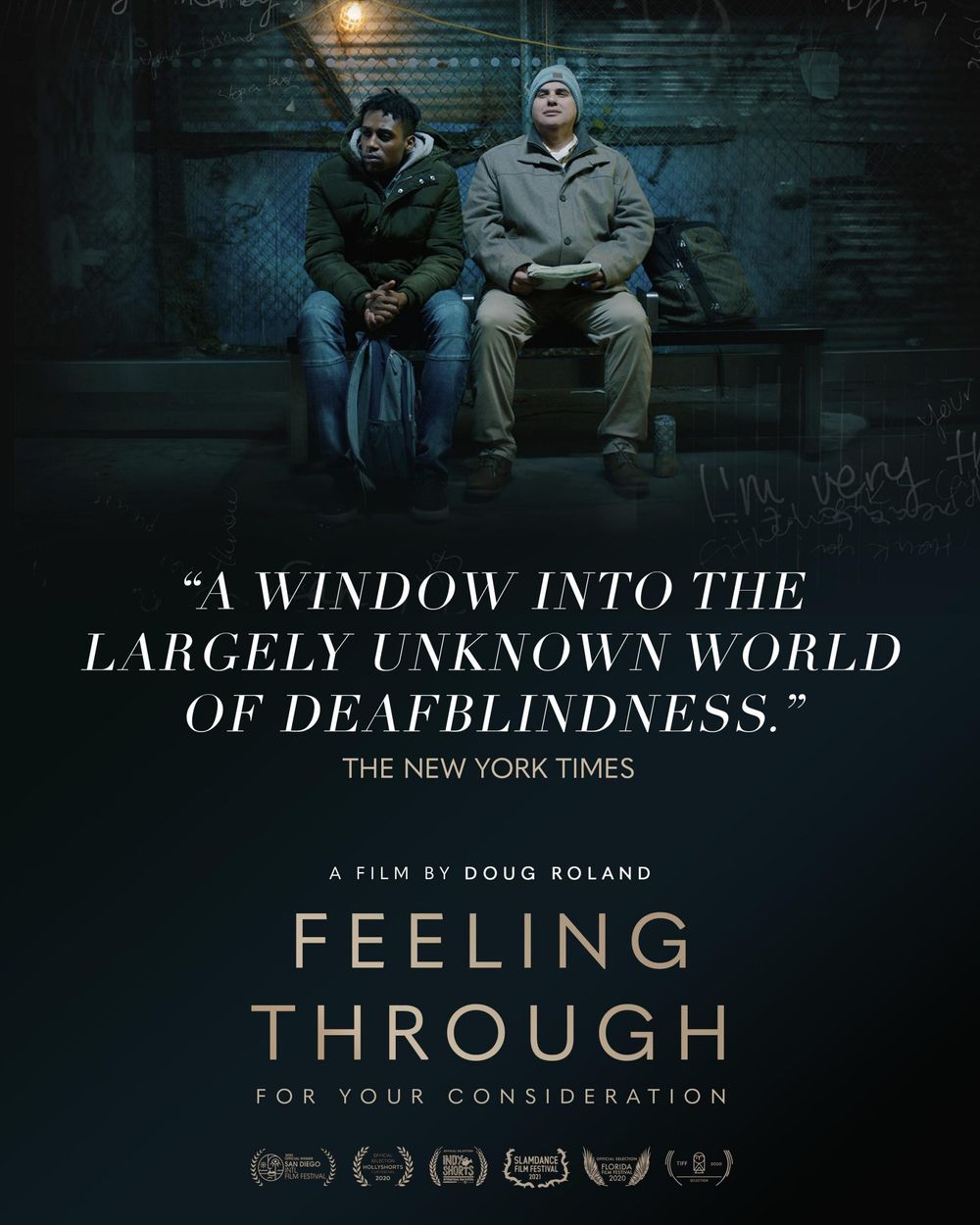 Feeling Through poster