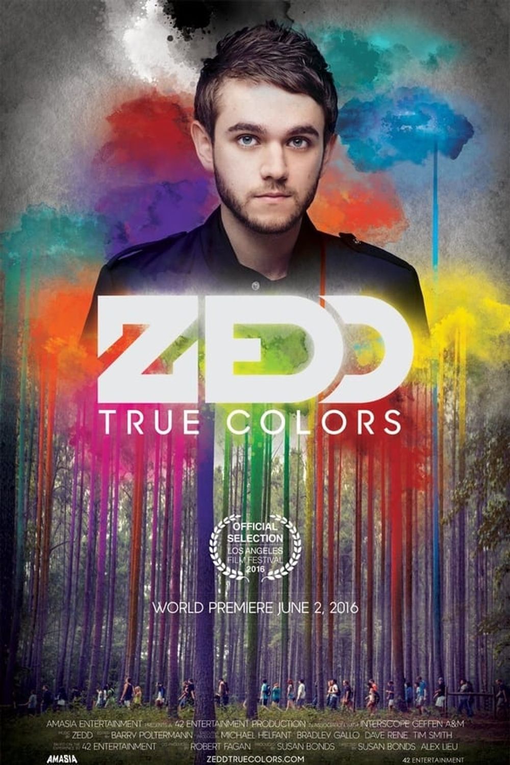 Zedd True Colors poster