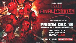 ROH Final Battle 2023 poster