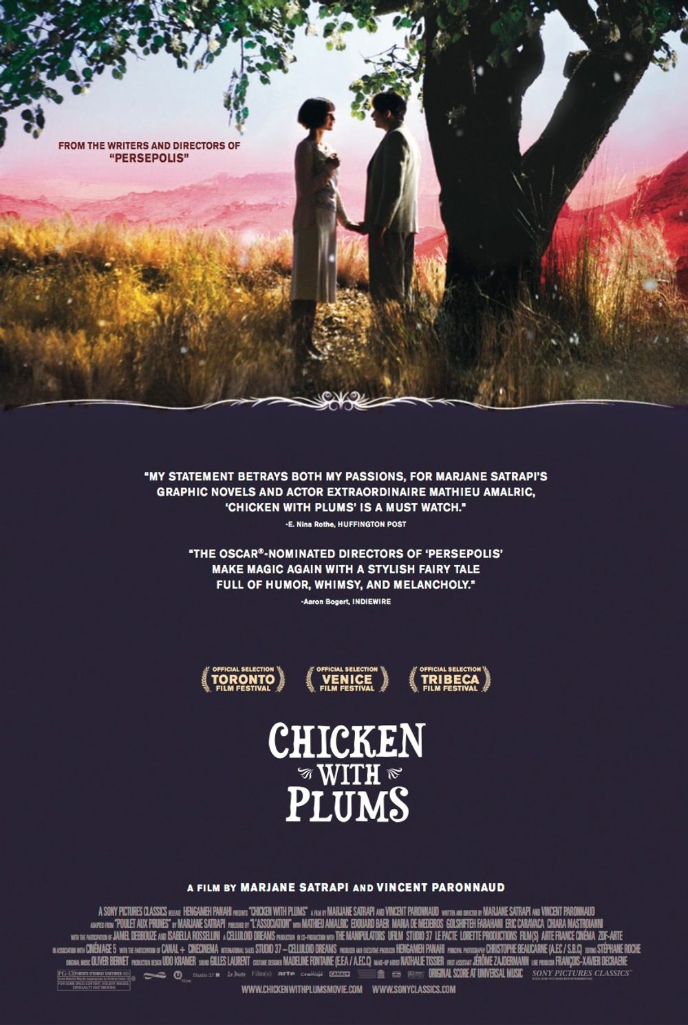 Chicken with Plums poster